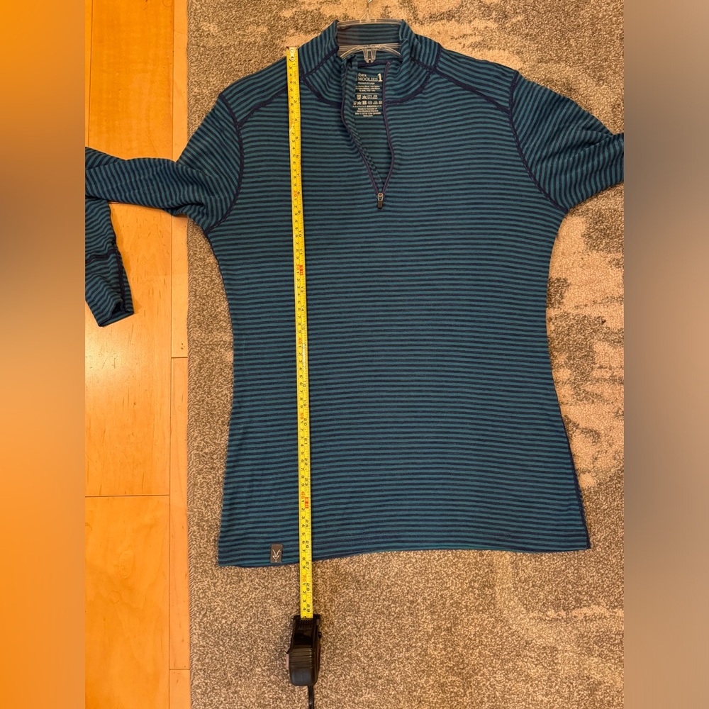 Ibex 1/4 Zip Base Layer. Woolies I - image 5